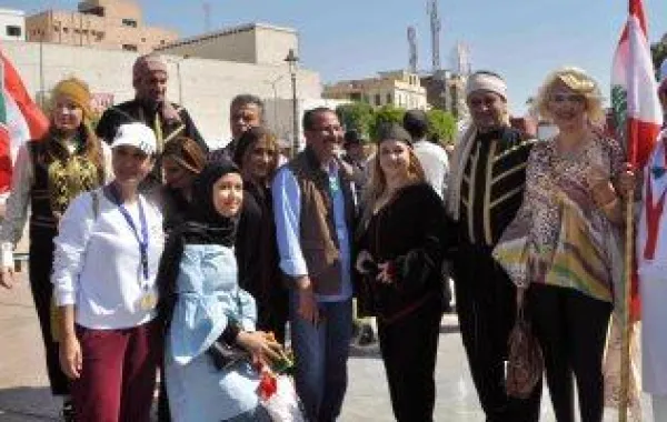 عروض الأرجوز بمهرجان طيبة الدولي