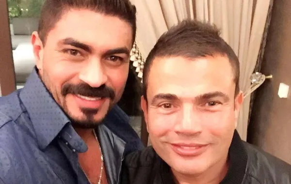 أزمة بين عمرو دياب وخالد سليم بسبب دينا الشربيني