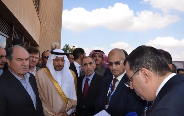 افتتاح مشروع مركز العلاج بالأشعة في مستشفى الملك المؤسس عبدالله في الأردن