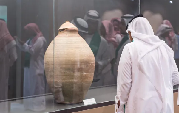 معرض "روائع الآثار السعودية" يجذب سكان الرياض وزوارها