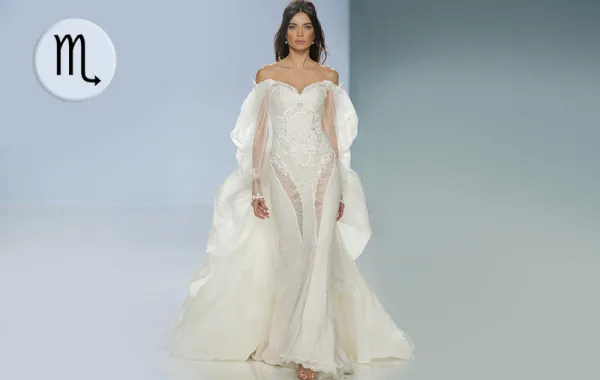 فساتين زفاف عروس برج العقرب