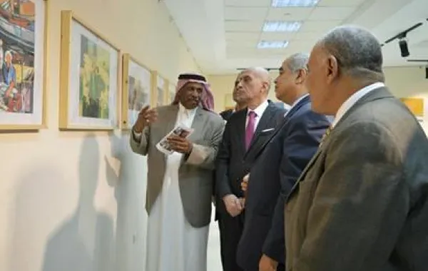 افتتاح معرض الفن السعودي ضمن فاعليات الأقصر