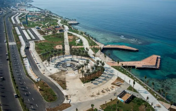 أمير مكة يدشن مشروع واجهة جدة البحرية لمرحلتيه الرابعة والخامسة