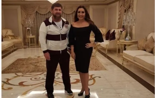 لطيفة تلتقي رئيس الشيشان في العيد الوطني الإماراتي