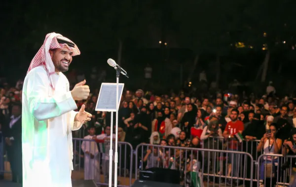 حسين الجسمي يطلق كليب "أهل العزم" ويشارك في اليوم الوطني الـ 46