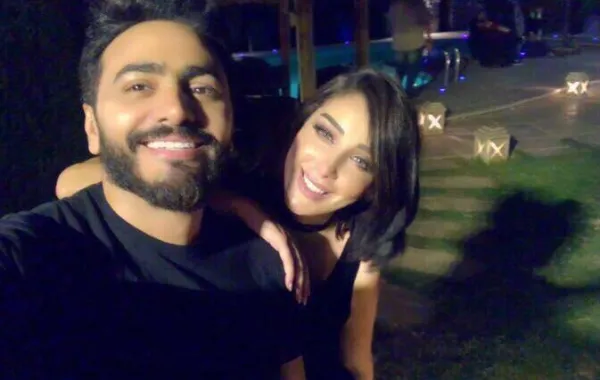 بسمة بوسيل تؤكد من جديد سلامة حياتها الزوجية