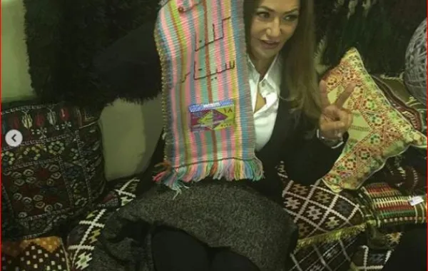 ليلي علوي في معرض "ديارنا"