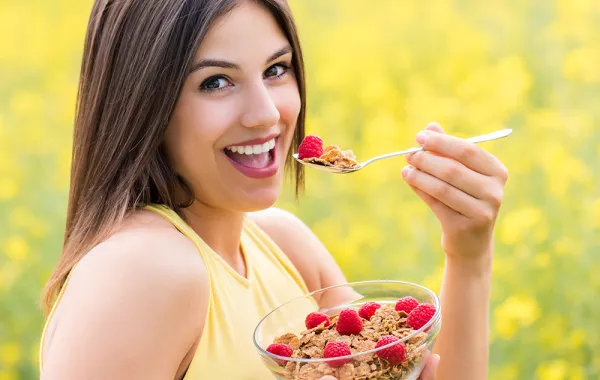 الألياف في الـ رجيم البدائي الصحي 