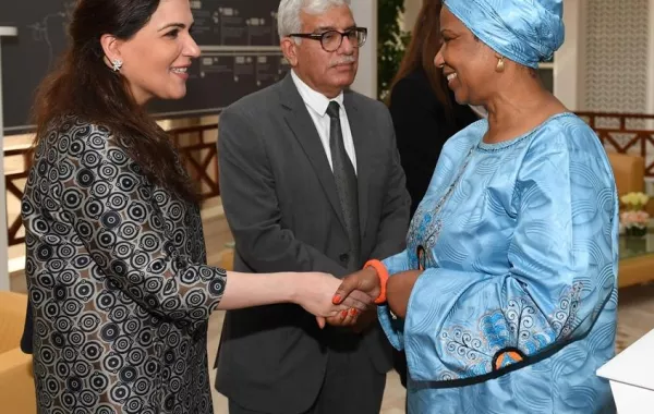 الأميرة سبيكة، تستقبل وكيلة الأمم المتحدة للمرأة