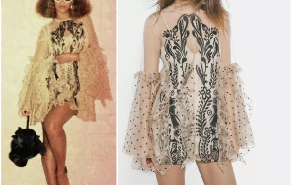 بيونسيه بإطلالة أنثوية من توقيع Alice McCall
