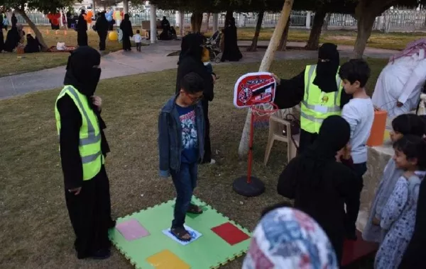 ذوو الإعاقة يستعرضون مهاراتهم أمام 1500 زائر في "شاهد وساند"