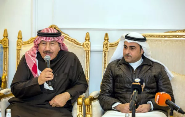 الشاعر خالد المريخي يحتفي بالأمير عبد الرحمن بن مساعد