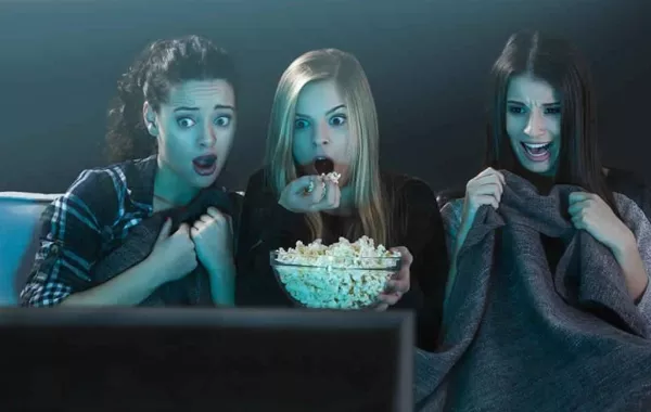أفلام الرعب تحرق السعرات الحرارية