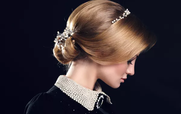اكسسوارات شعر للمناسبات المسائية الفاخرة