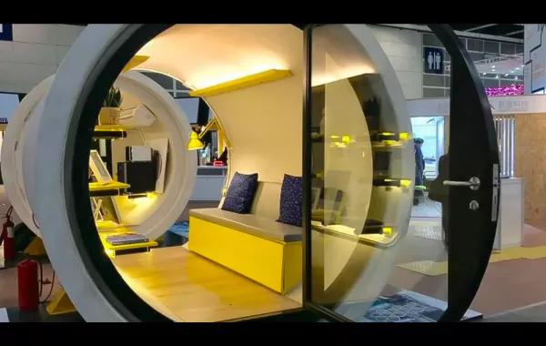 فيديو وصور.. منازل عصرية من أنابيب الصرف الصحي