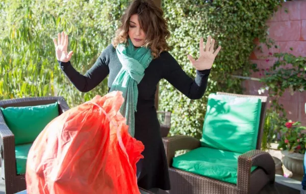 بالصور: جمهور سميرة سعيد يهديها تمثالاً لمناسبة يوم ميلادها