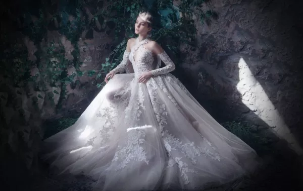 فساتين زفاف سارة مراد لعروس ربيع وصيف 2018