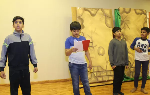 مسرحية الأطفال "البرباس" في منتجع "دروازة النخيل" في الأحساء