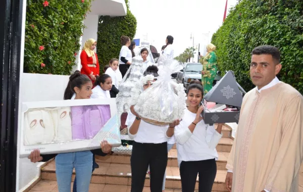 حفل زفاف خيري في المغرب
