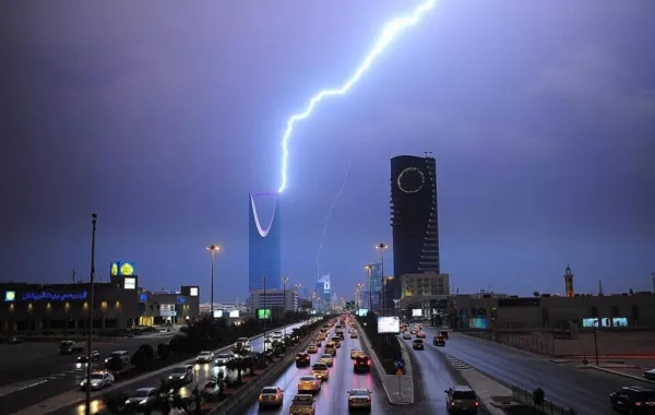 السعودية تشهد حالة عدم استقرار جوي بدءاً من اليوم