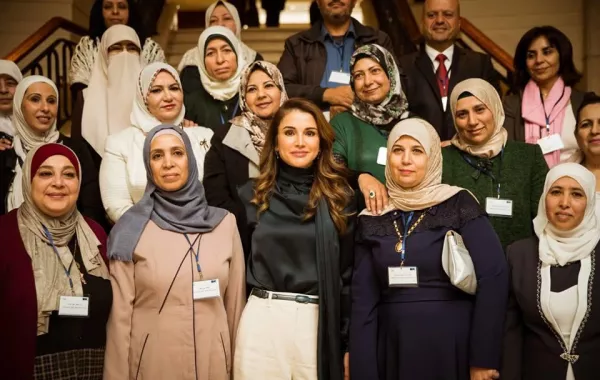 الملكة رانيا تشارك باليوم المفتوح للجمعية الملكية للتوعية الصحية