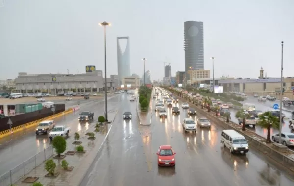 الرياض على موعد مع الأمطار اليوم