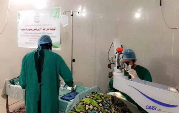 أطباء سعوديون يجرون عمليات في نيجيريا