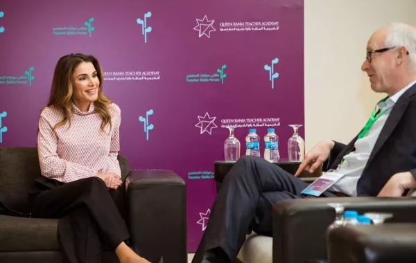 الملكة رانيا تشارك في جلسة إطلاق معايير تعلّم اللغة العربية للناطقين بها