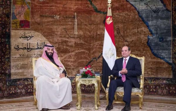 ولي العهد يوقع اتفاقية مع مصر ضمن مشروع "نيوم"