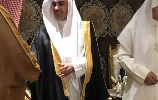 الشاعر خالد المريخي يحتفل بزواجه بحضور محبيه