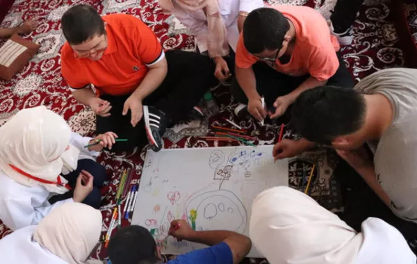 كلية البترجي الطبية تنظّم رحلة الخيل لذوي الإحتياجات الخاصة