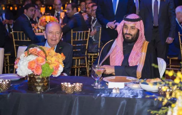 صور.. محمد بن سلمان يحضر حفل عشاء منتدى الأعمال السعودي الأمريكي