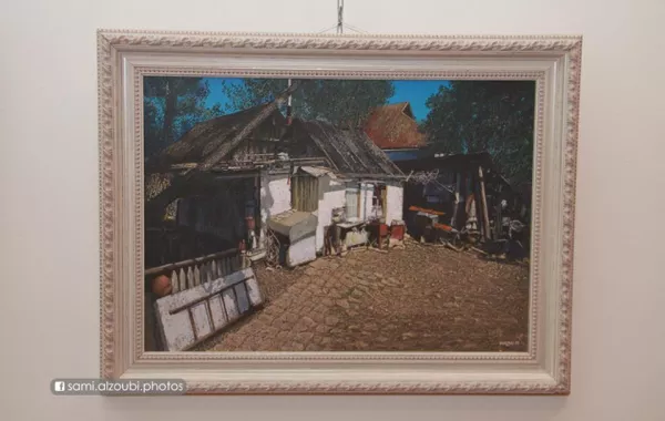 افتتاح معرض "صوت روحي" للرسام الأوكراني مرتشوك