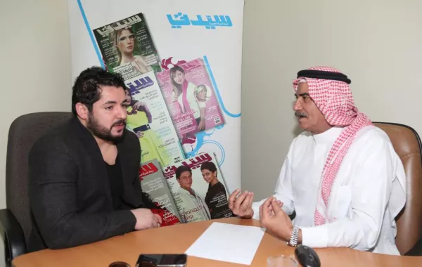 الفنان السعودي محمد هاشم زار مكاتب "سيدتي" وتحدث عن جديده