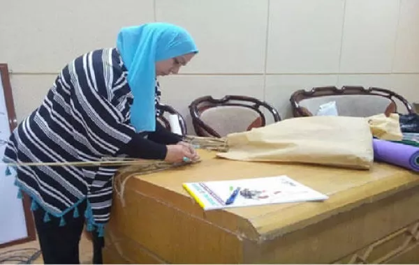 ورش حرف يدوية احتفالاً باليوم العالمي للتراث