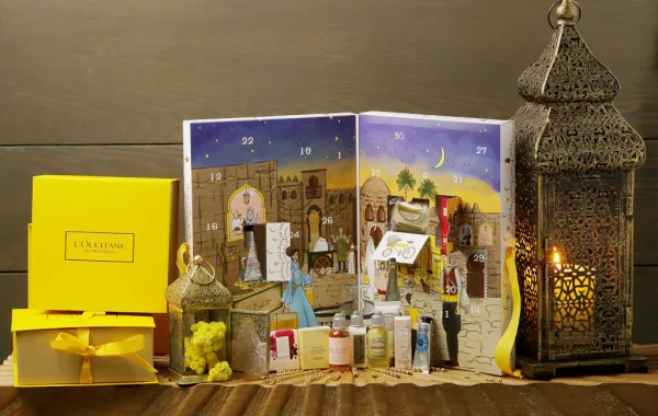 رزنامة العناية بالجمال من L’OCCITANE!