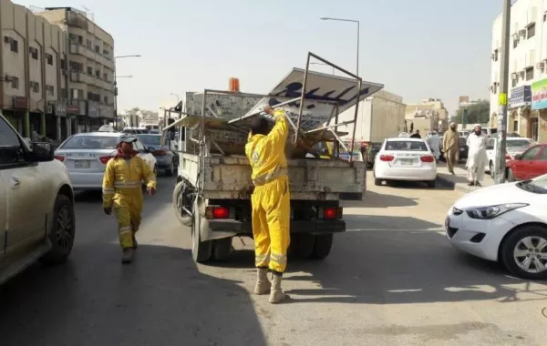 إزالة أكثر من 688 ألف لوحة مخالفة في الرياض