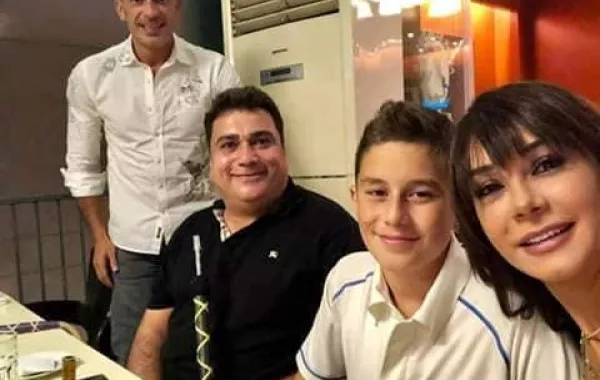 بالصور .. كاريس بشار تحتفل بعيد ميلاد ابنها