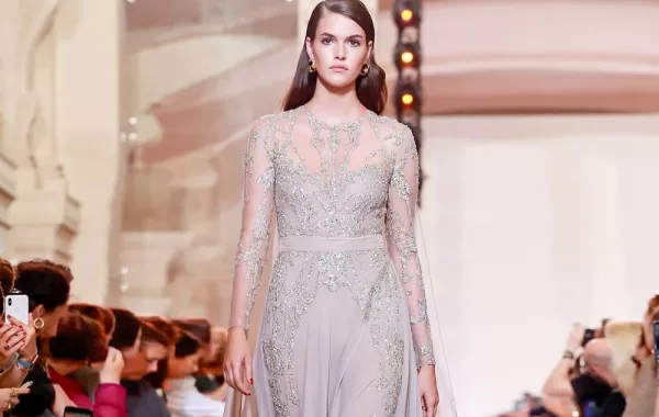 موديلات فساتين خطوبة بألوان الباستيل الناعمة