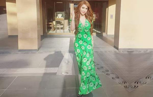نسرين طافش تقدم لكِ أفكار لتنسيق الفستان الماكسي