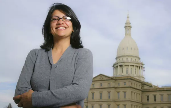 رشيدة طليب.. فلسطينية تفوز بالترشح للكونجرس الأمريكي