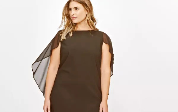 فساتين سهرة للسمينات تناسب حفلات الزفاف