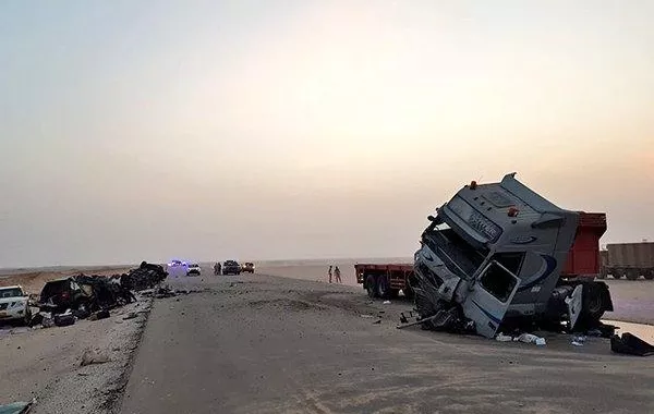 وفاة 7 سعوديين في حادث مروّع بسلطنة عمان