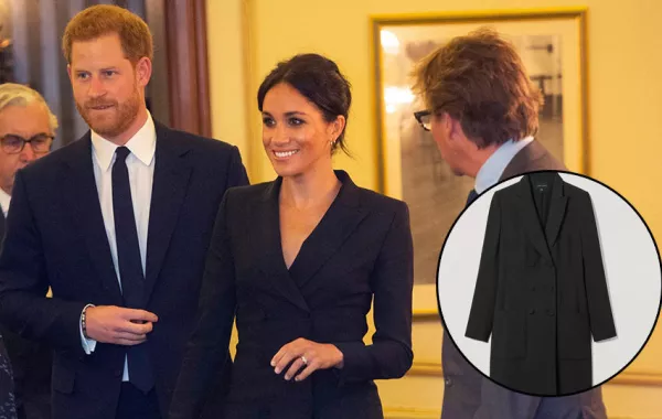 ميغان ماركل بإطلالة جريئة من Judith & Charles