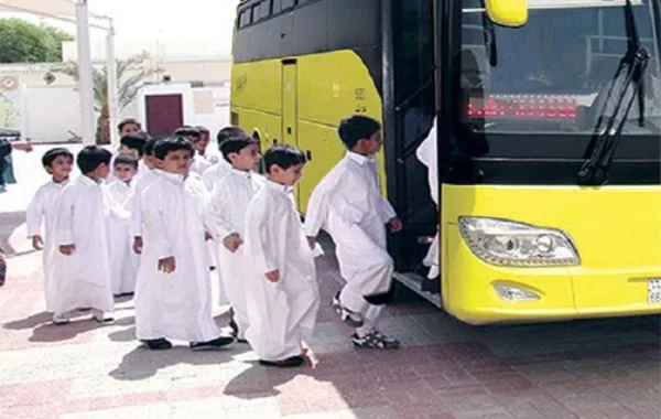 إجراءات حازمة للمحافظة على الطلاب في الحافلات من الإهمال