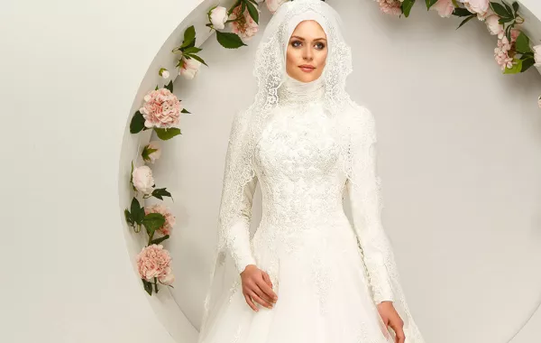 فساتين زفاف محجبات تركية جديدة