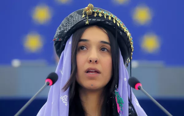 الناشطة نادية مراد تتوج بجائزة نوبل للسلام لعام 2018