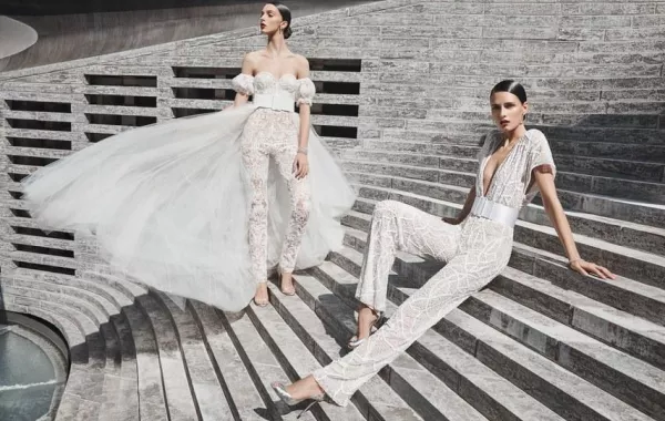 نعيم خان يقدّم أجمل فساتين الزفاف لعروس 2019