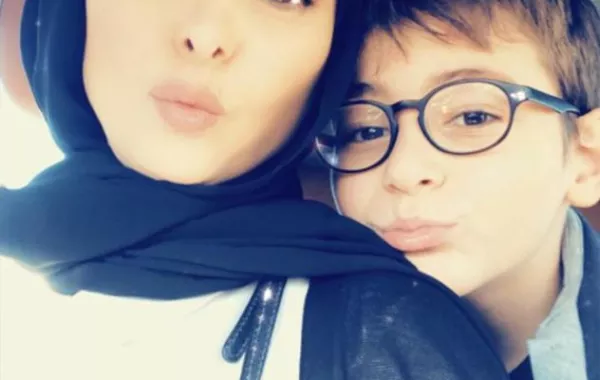 بالصور: لقطات طريفة لـ أمل حجازي مع ولديها وعمل ديني جديد قريباً