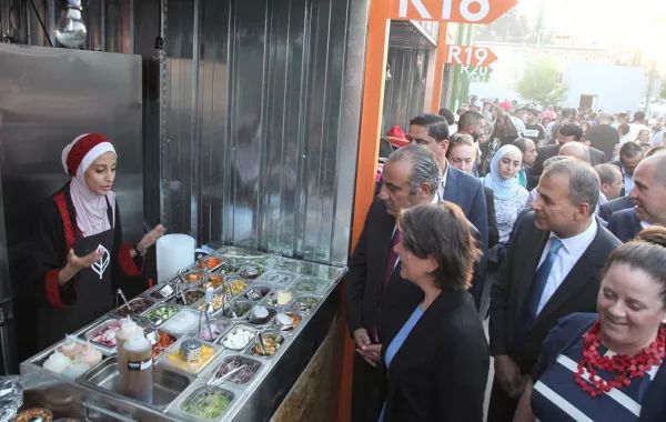 من فعالية أسبوع الأكل الأردني في جاليري راس العين 2018.JPG